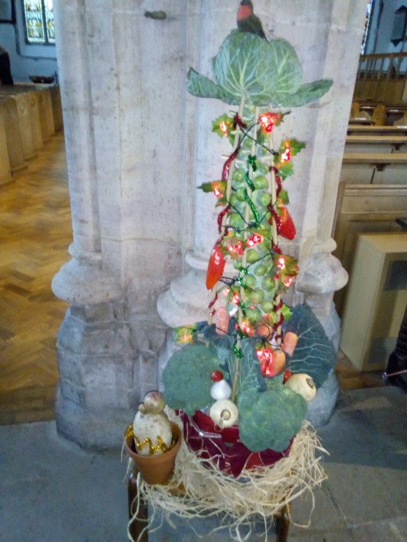 Veggie Christmas tree 2018